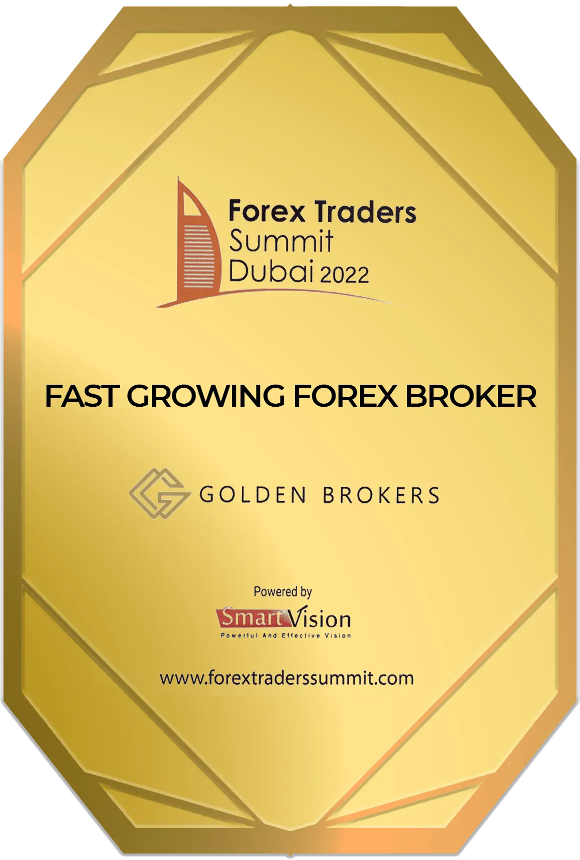 Golden Brokers Awarded Best Customer Service and Fast Growing